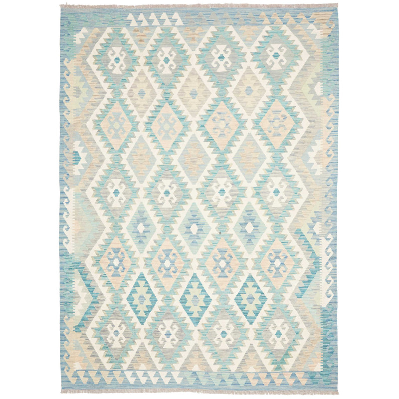 Rug Kilim Afghanistan 175x242 Sky Blue Turquois