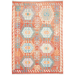 Rug Kilim Afghanistan 173x245 Terracotta Orange