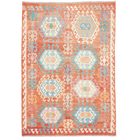 Rug Kilim Afghanistan 173x245 Terracotta Orange