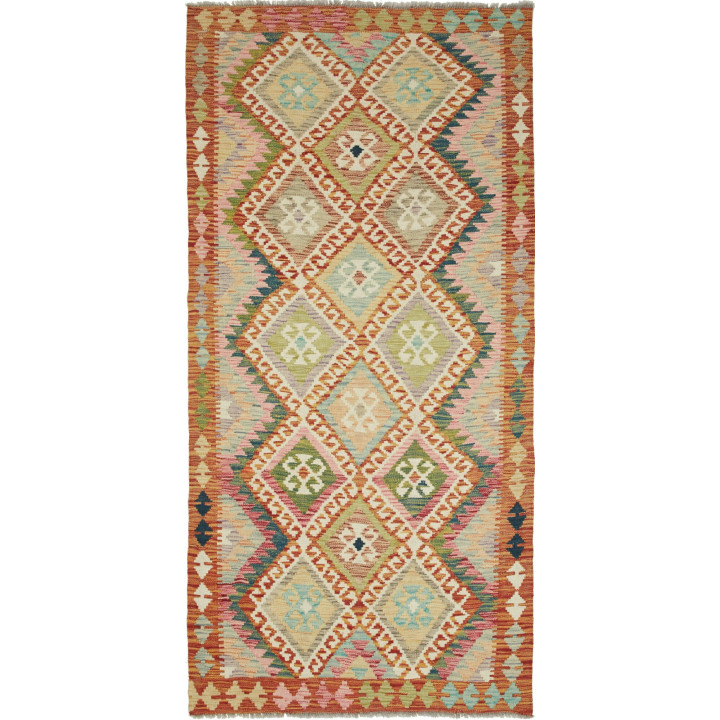 Hand Made Rug Kilim Afghanistan 101x210 Terraco
