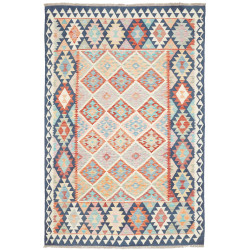 Rug Kilim Afghanistan 160x241 Light Blue Terrac
