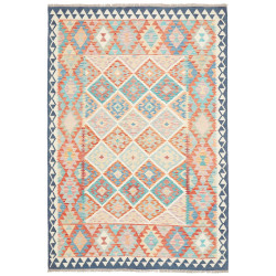 Rug Kilim Afghanistan 163x237 Turquoise Blue Te