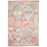 Rug Kilim Afghanistan 200x292 Coral Red Aquamar