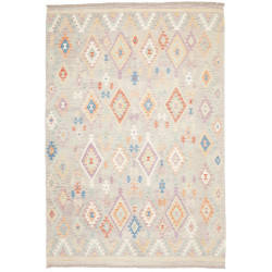 Rug Kilim Afghanistan 203x294 Greige Lavender