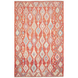 Rug Kilim Afghanistan 204x315 Terracotta Red Re