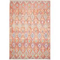 Rug Kilim Afghanistan 207x305 Terracotta Light