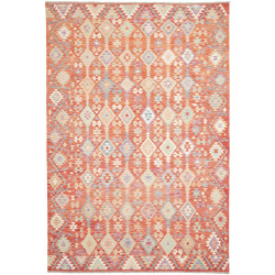 Rug Kilim Afghanistan 202x300 Terracotta Sky Bl