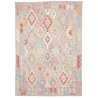 Rug Kilim Afghanistan 170x240 Grey With Multico