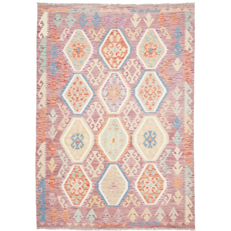 Rug Kilim Afghanistan 173x248 Muted Purple Dust