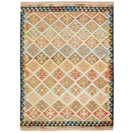 Hand Made Rug Kilim Afghanistan 146x202 Multico