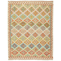 Hand Made Rug Kilim Afghanistan 153x199 Ivory M