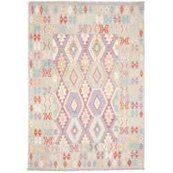 Rug Kilim Afghanistan 177x247 Multicolor Pastel