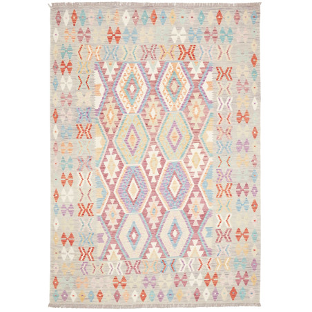 Rug Kilim Afghanistan 177x247 Multicolor Pastel