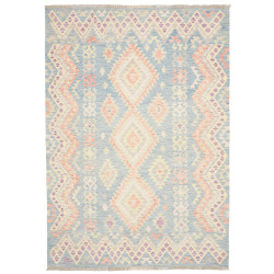 Rug Kilim Afghanistan 175x250 Sky Blue Denim Bl