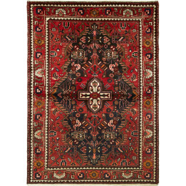 Tappeto Originale Hamadan Persia 108x153 Rosso