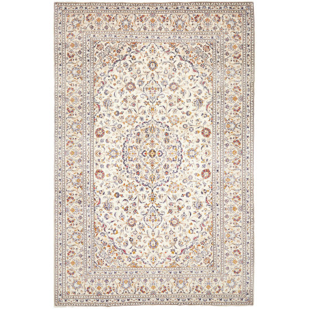 Kashan 205x312 Cm Kashan, Persia, Hand-carded Wool (warp: