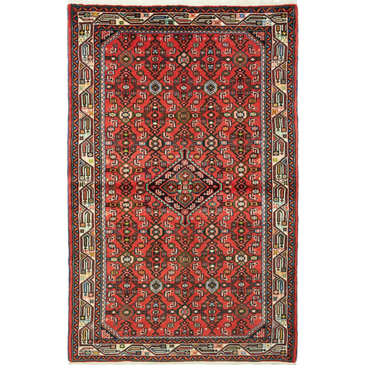Tappeto Originale Hamadan Persia 101x160 Rosso