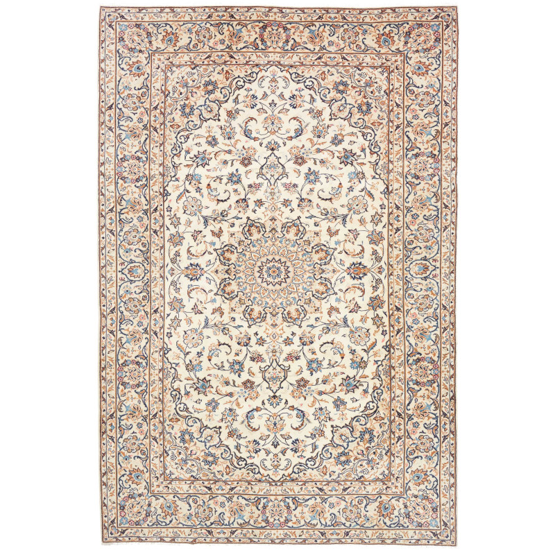 Kashan 197x300 Cm Kashan, Persia, Hand-carded Wool,