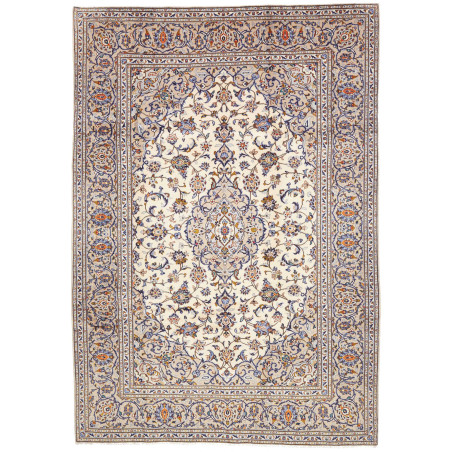 Kashan 204x298 Cm Kashan, Persia, Hand-spun Wool (cotton