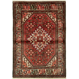 Hand Made Rug Hamadan Persia 106x154 Brick Red