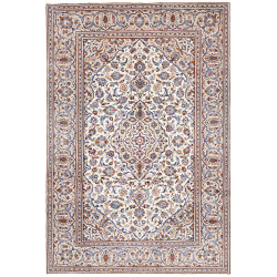 Kashan 196x293 Cm Kashan Persia Hand-carded Wool Cotton