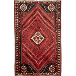 Shiraz 177x280 Cm Shiraz, Persia, Hand-carded Wool, Cotton