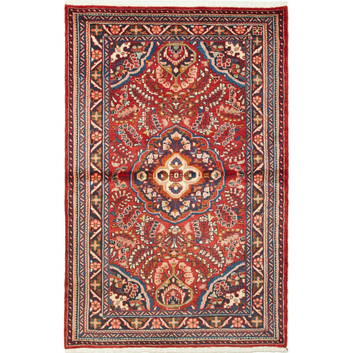 Tappeto Originale Hamadan Persia 107x165 Rosso