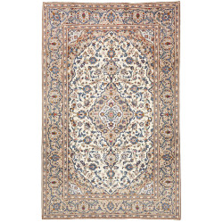 Kashan 197x306 Cm Kashan, Persia, Hand-carded Wool (cotton