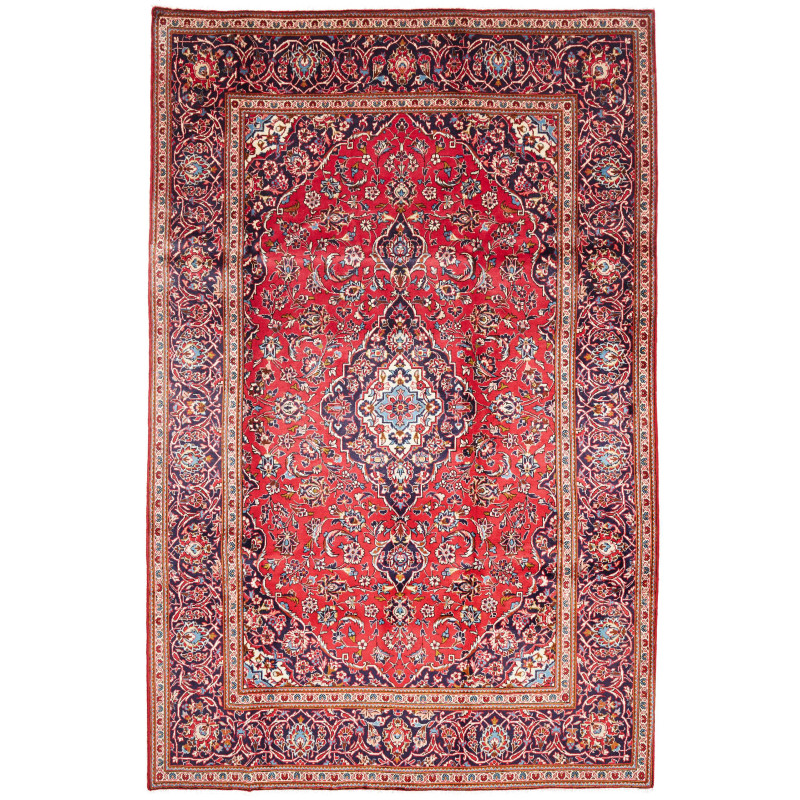 Rug Ardakan Persia 197x312 Red Dark Blue