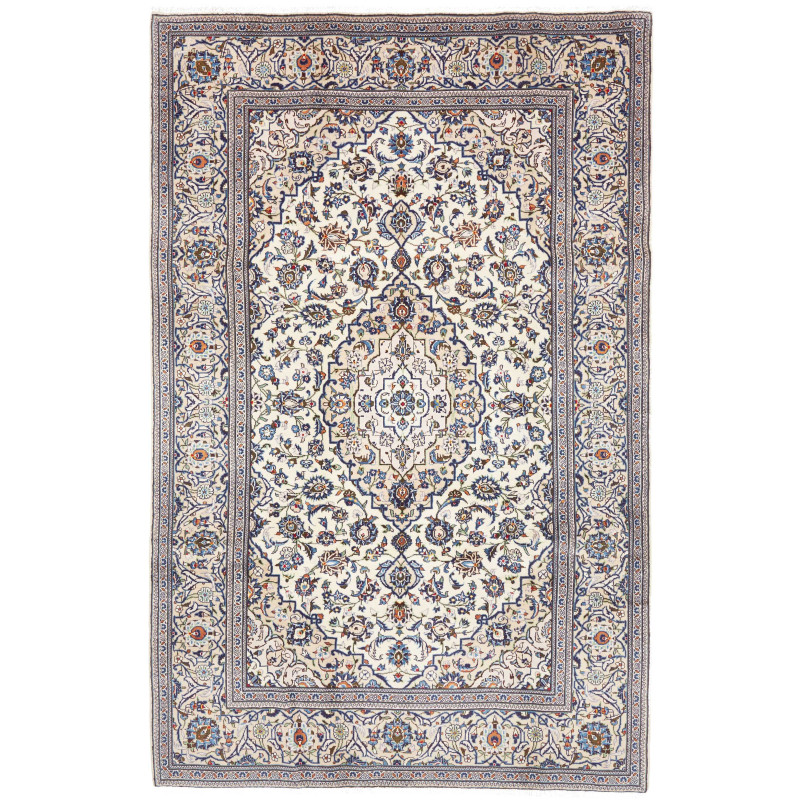 Kashan 196x312 Cm Kashan, Persia, Hand-carded Wool, Cotton,