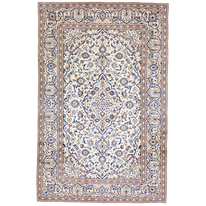 Kashan 200x305 Cm Kashan, Persia, Hand-carded Wool, Cotton