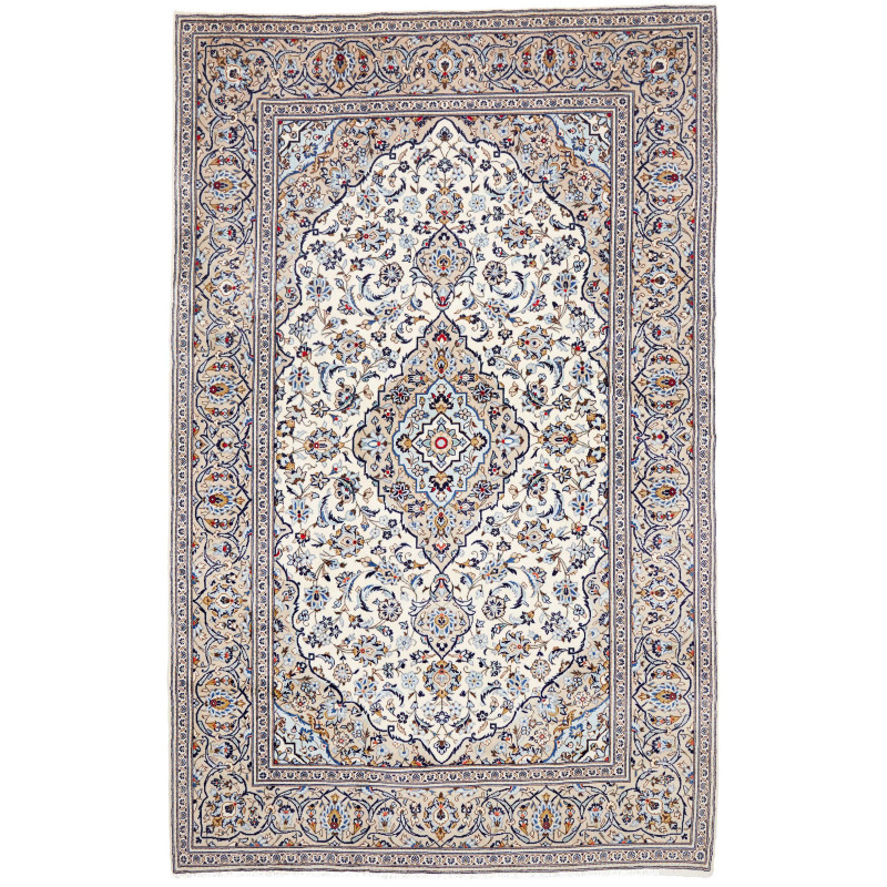 Kashan 202x322 Cm Kashan, Persia, Hand-carded Wool (warp: