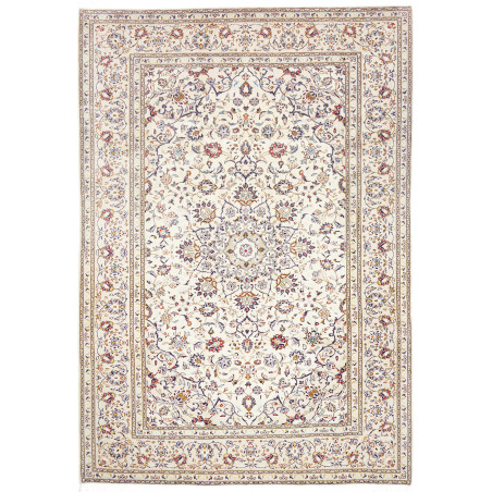 Kashan 204x292 Cm Kashan, Persia, Hand-carded Wool (warp