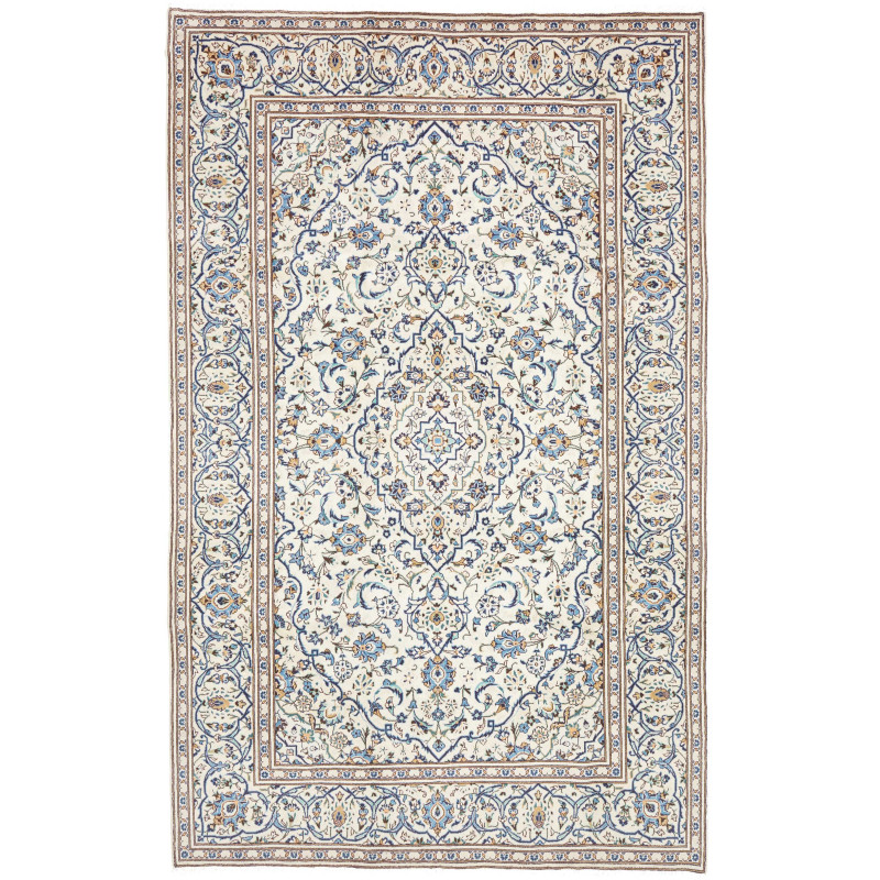 Kashan 193x308 Cm Kashan, Persia, Hand-carded Wool (warp: