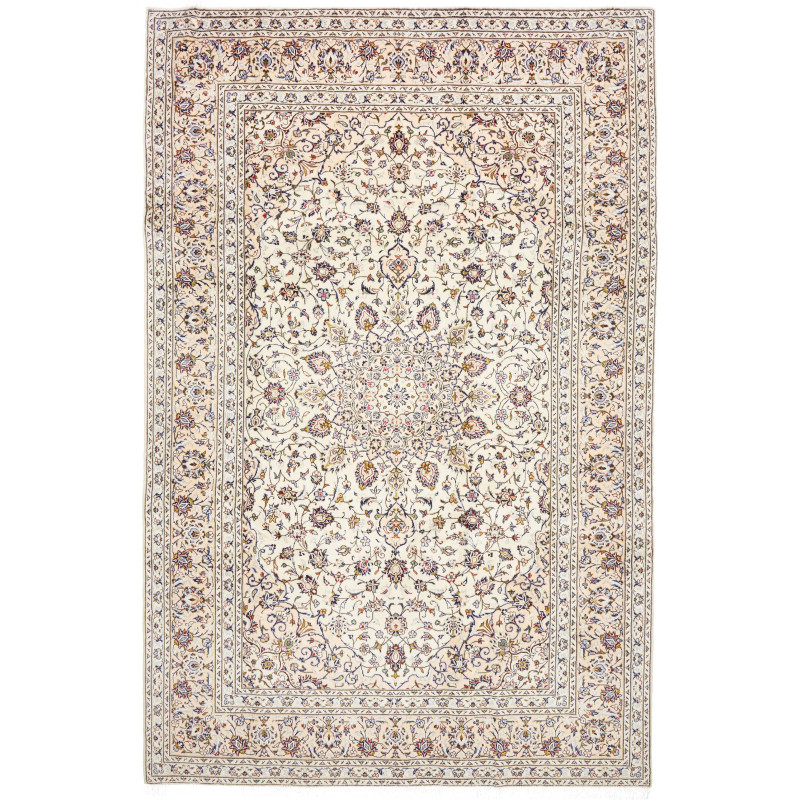 Kashan 200x305 Cm Kashan Persia Hand-carded Wool