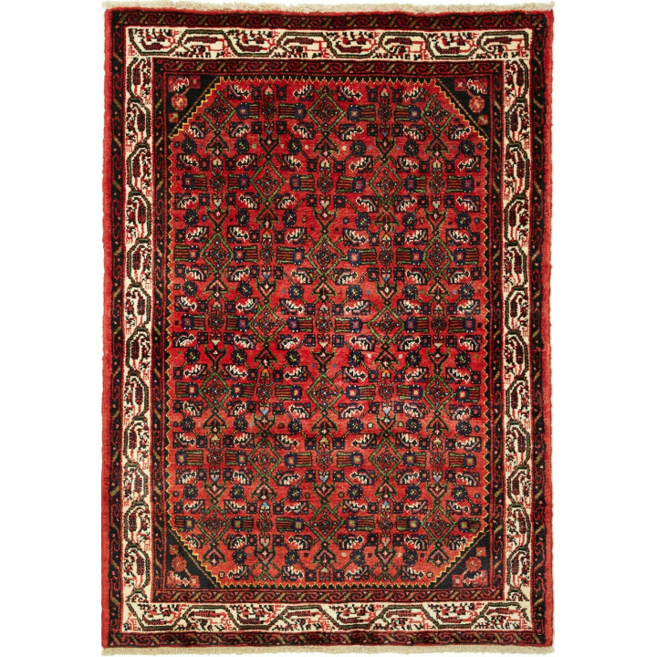 Tappeto Originale Hamadan Persia 110x155 Rosso