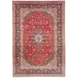 Rug Ardakan Persia 203x295 Scarlet Red Navy Blu
