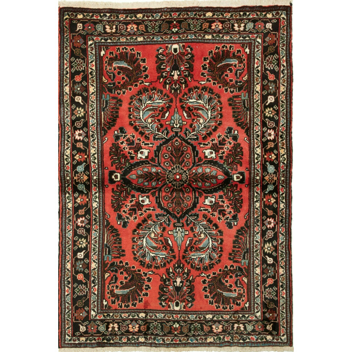 Tappeto Originale Hamadan Persia 104x155 Rosso