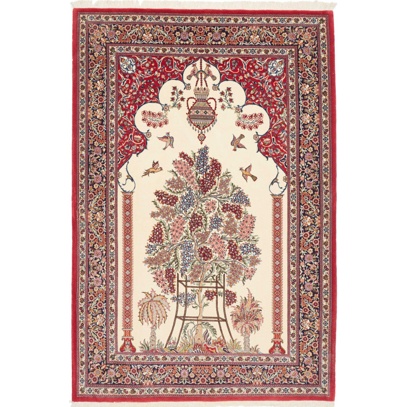 Ilaam 136x204 Cm Ilaam, Persia, Wool And Silk (cotton Warp),