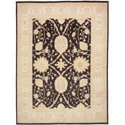 Rug Ziegler Fine Pakistan 302x409 Dark Brown Cre