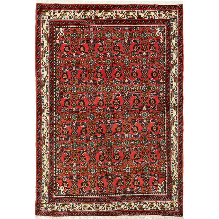Tappeto Originale Hamadan Persia 101x150 Rosso