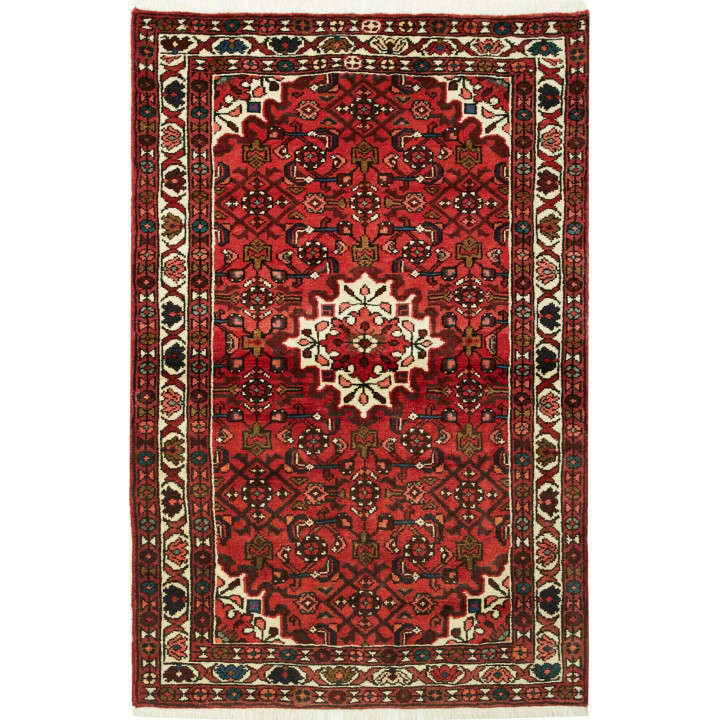 Tappeto Originale Hamadan Persia 104x155 Rosso