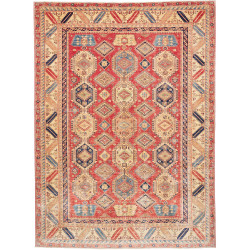 Rug Kazak Fine Pakistan 267x362 Terracotta Red