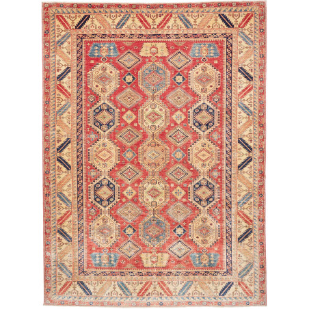 Rug Kazak Fine Pakistan 267x362 Terracotta Red
