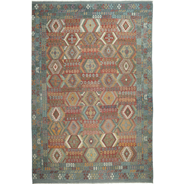 Tappeto Originale Kilim Afghanistan 402x596 Ver