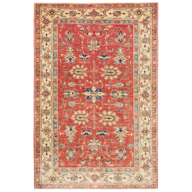 Rug Kazak Fine Pakistan 168x245 Terracotta Red