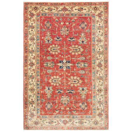 Rug Kazak Fine Pakistan 168x245 Terracotta Red