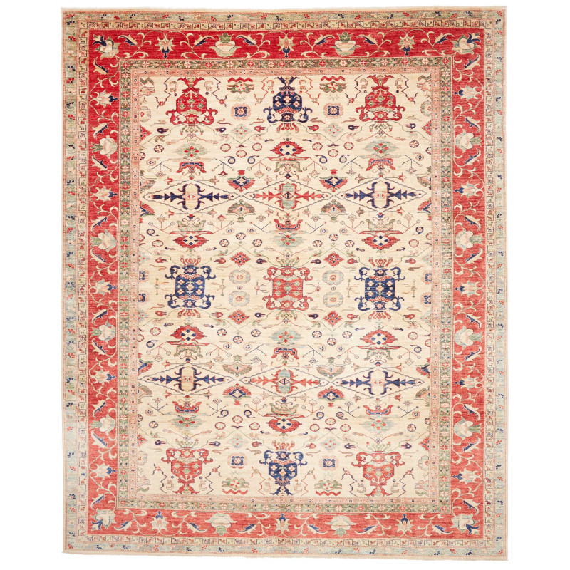 Kazak Fine 308x375 Cm Kazak Fine, Pakistan, Hand-carded Wool