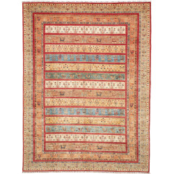 Rug Rubin Pakistan 303x410 Earth Red Beige
