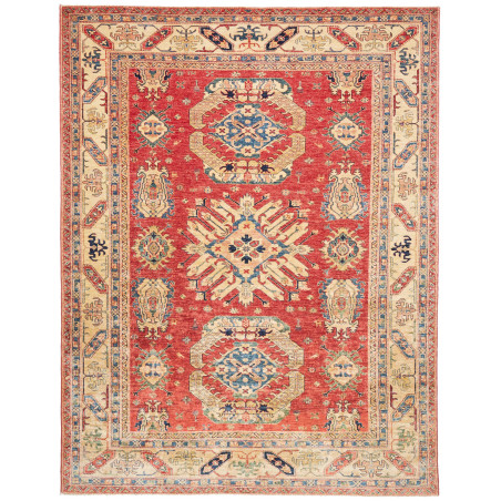 Rug Kazak Fine Pakistan 240x314 Terracotta Red